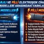 Şarjlı ve Pilli Elektroşok Cihazı Modelleri Arasındaki Farklar