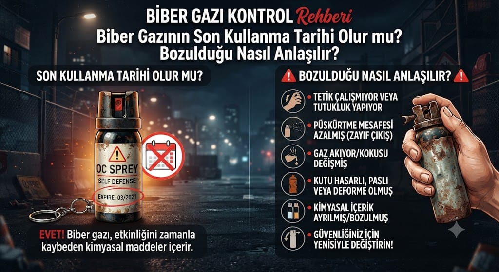 Biber Gazının Son Kullanma Tarihi Olur mu? Bozulduğu Nasıl Anlaşılır?