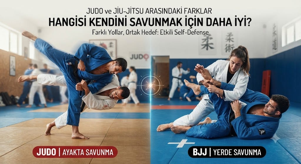 Judo ve Jiu-Jitsu Arasındaki Farklar: Hangisi Kendini Savunmak İçin Daha İyi?