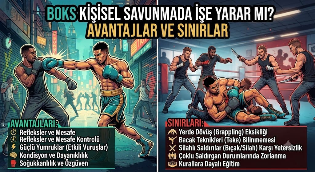 Boks Kişisel Savunmada İşe Yarar mı? Avantajları ve Sınırları